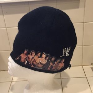 Wrestling hat with famous wrestlers